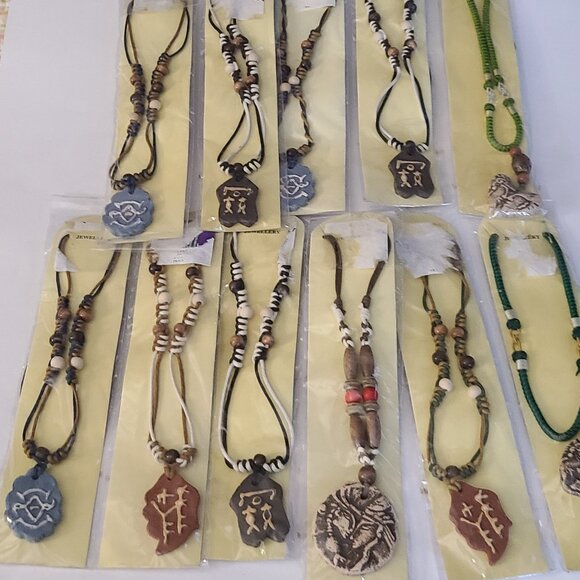 Bulk Lot of 10 Necklaces in Original Package - Picture 1 of 6
